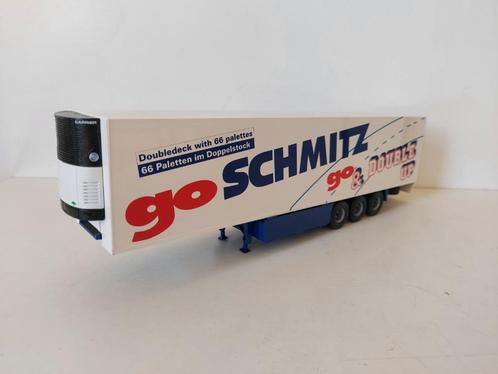 Tekno dubbellaags Koeloplegger Go Schmitz, Hobby en Vrije tijd, Modelauto's | 1:50, Zo goed als nieuw, Bus of Vrachtwagen, Tekno