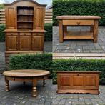 Eiken woonkamer set, Ophalen