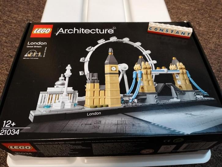 LEGO Architecture London 21034 - Complete Set, Kinderen en Baby's, Speelgoed | Duplo en Lego, Gebruikt, Lego, Complete set, Ophalen of Verzenden
