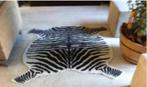 Vloerkleed Zebraprint L1,5 m Br 1,45 m, 100 tot 150 cm, 150 tot 200 cm, Ophalen of Verzenden, Wit