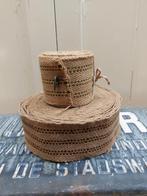 Juten boomband set, -, -, Rond, 200 cm of meer