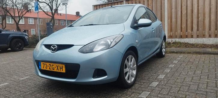 Mazda 2 1.3 55KW 5DRS 2008 Blauw, Auto's, Mazda, Particulier, Benzine, B, Hatchback, Handgeschakeld, Origineel Nederlands, Blauw