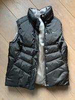 Bodywarmer Nike buitenkant zwart binnenzijde zilver., Nike, Ophalen of Verzenden, Zo goed als nieuw, Maat 36 (S)