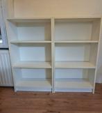 2 lage witte ikea  billy kasten, Ophalen, Gebruikt, 200 cm of meer, 50 tot 100 cm