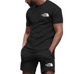 The north face set shirt en broek, Kleding | Heren, Sportkleding, Nieuw, Zwart, Verzenden