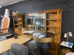 Teak Dressoir 2 x boekenkast spiegel - Nieuw, Oude Voorraad, Huis en Inrichting, Kasten | Buffetkasten, Ophalen, 100 tot 150 cm