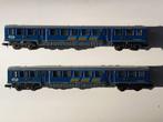 Minitrix: 2 rijtuigen NS, Hobby en Vrije tijd, Modeltreinen | N-Spoor, Gebruikt, Gelijkstroom, Verzenden, Trix