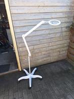 Daylight omega 7 led loeplamp +rijdend statief + tafelklem, Hobby en Vrije tijd, Vergrootglazen, Loepen en Loeplampen, Ophalen of Verzenden