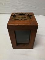 antiek kistje voor reisklok, Antiek en Kunst, Antiek | Klokken, Ophalen of Verzenden