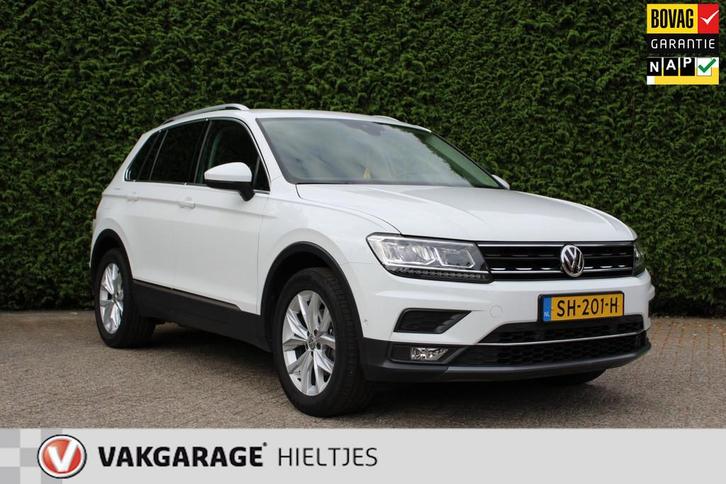 Volkswagen Tiguan 1.4 TSI Highline VOL massagestoel, trekhaa, Auto's, Volkswagen, Bedrijf, Te koop, Tiguan, 360° camera, ABS, Achteruitrijcamera