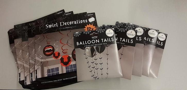 Halloween decoratie hangers, Hobby en Vrije tijd, Feestartikelen, Nieuw, Ophalen of Verzenden