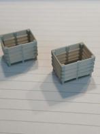 Open Kuubskisten grijs 1/50, Hobby en Vrije tijd, Modelauto's | 1:50, Verzenden