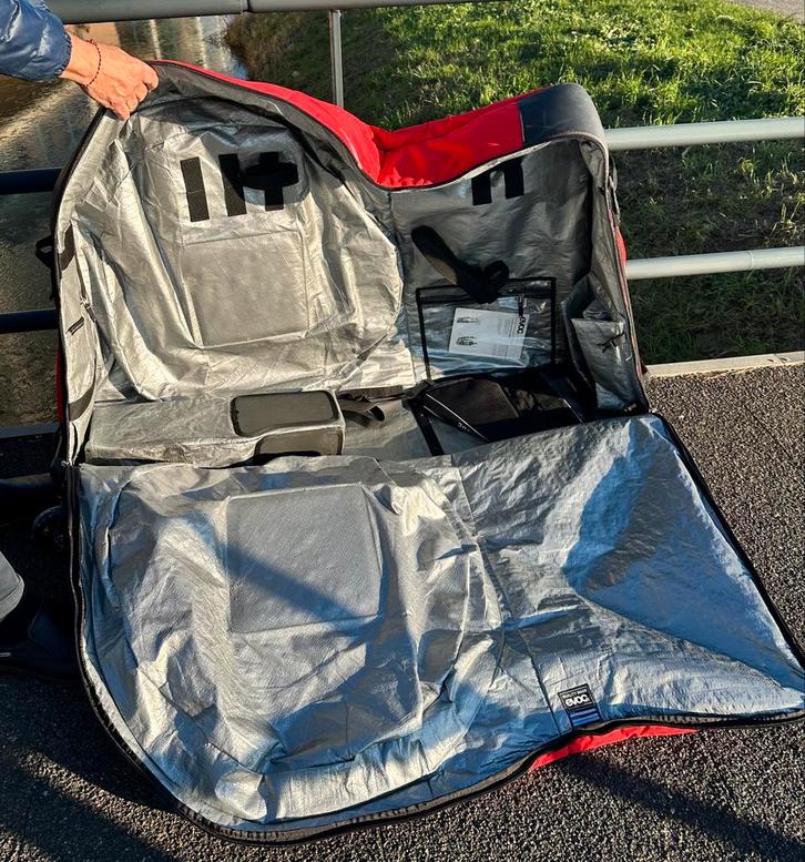 Evoc Fietskoffer - Soft Shell - Racefiets/Gravelbike, Fietsen en Brommers, Fietsaccessoires | Fietstassen, Zo goed als nieuw, Ophalen