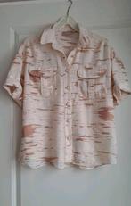 Dames blouse van Josh V, Beige, Ophalen of Verzenden, Zo goed als nieuw, Maat 36 (S)