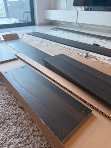 Ikea BILLY/OXBERG - donkerbruin eikenpatroon - afbeelding 4