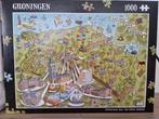 Puzzel "Er gaat niets boven Groningen" 1000 stukjes, Ophalen, 500 t/m 1500 stukjes, Zo goed als nieuw, Legpuzzel