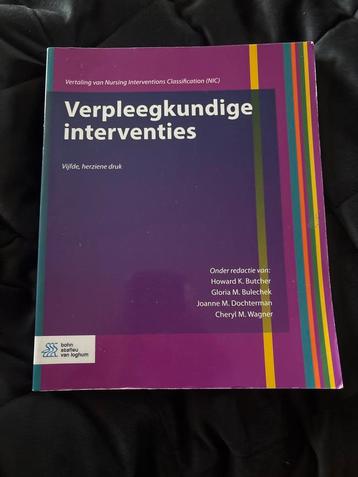 Verpleegkundige Interventies (NIC) – vijfde herziene druk beschikbaar voor biedingen
