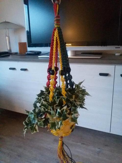 Rasta Plantenhanger (Nieuw) Handgemaakt, Huis en Inrichting, Kamerplanten, Overige soorten, Minder dan 100 cm, Ophalen of Verzenden