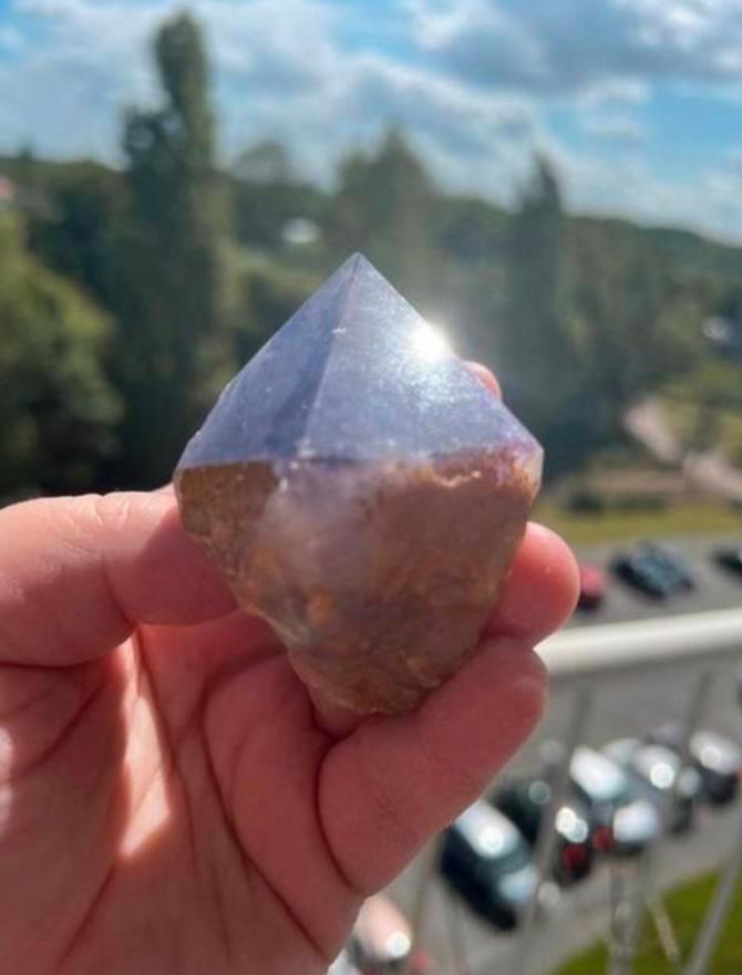 Next Level Phantom & Warrior Amethyst from Brazil Medium, Verzamelen, Mineralen en Fossielen, Ophalen of Verzenden