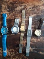 diverse horloges, o.a. pulsar en storm, Sieraden, Tassen en Uiterlijk, Horloges | Heren, Overige merken, Staal, Gebruikt, Polshorloge
