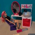Barbie Beauty Salon met Pop, Ophalen, Zo goed als nieuw, Barbie