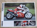 Keurige Yamaha FZR 400 RR motor folder, Motoren, Ophalen of Verzenden, Yamaha