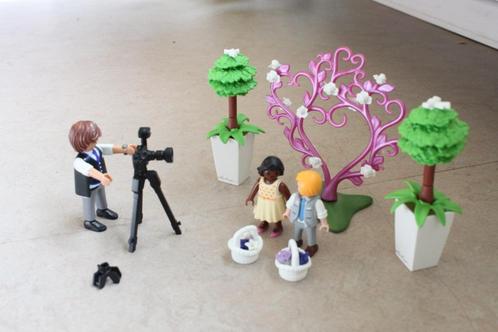 Playmobil 9230 - Fotograaf met bruidskinderen: compleet!, Kinderen en Baby's, Speelgoed | Playmobil, Zo goed als nieuw, Complete set