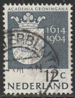 Nederland 1964 816 Universiteit Groningen 12c, Gest, Postzegels en Munten, Postzegels | Nederland, Ophalen of Verzenden, Na 1940