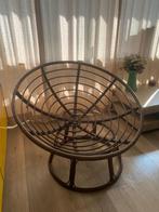 Papasan fauteuil, Huis en Inrichting, Fauteuils, Ophalen, Riet of Rotan, Gebruikt, Minder dan 75 cm