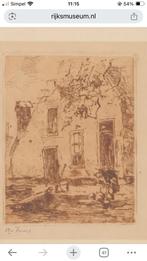 Gezocht: deze etsen van willem de zwart, Ophalen of Verzenden