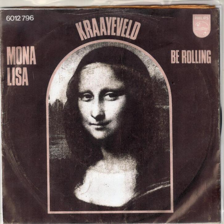 KRAAYEVELD  -  Mona Lisa   (hoes is een kopie), Cd's en Dvd's, Vinyl Singles, Gebruikt, Single, Pop, 7 inch, Ophalen of Verzenden