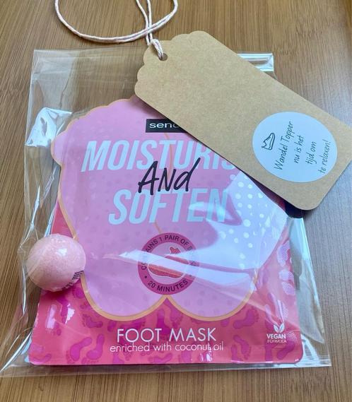 Avondvierdaagse : Voetmasker Relaxmomentje, Hobby en Vrije tijd, Feestartikelen, Nieuw, Ophalen of Verzenden