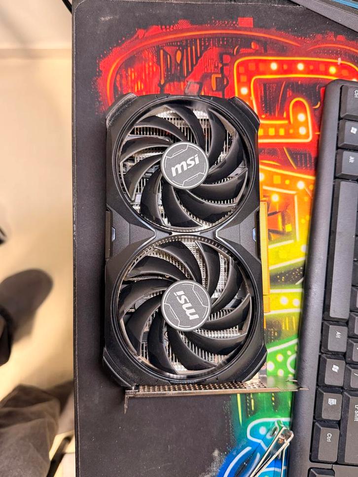 MSI GeForce RTX 4060 VENTUS 2X 8G, Computers en Software, Videokaarten, Gebruikt, Nvidia, PCI-Express 4.0, GDDR6, HDMI, Ophalen of Verzenden