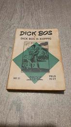 Dick Bos is Koppig - Nr. 31, Eén stripboek, Ophalen of Verzenden, Gelezen, Alfred Mazure