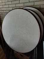Tafel bladen rond 80 cm voor staantafel  statafel 5 stuks, Ophalen, Kunststof, Gebruikt, 50 tot 100 cm