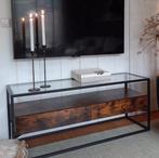 Tv meubel vasagle 120 x 40, Ophalen, 100 tot 150 cm, Zo goed als nieuw, Minder dan 100 cm