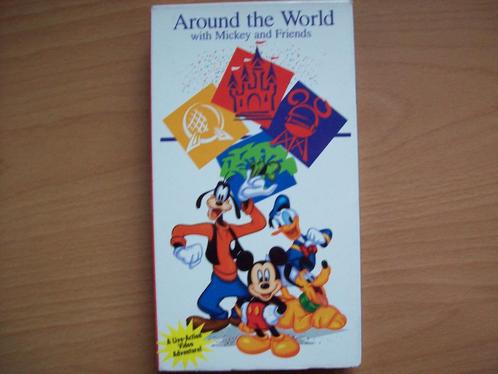 Around the World with Mickey and Friends (Magic Kingdom), Cd's en Dvd's, VHS | Documentaire, Tv en Muziek, Zo goed als nieuw, Documentaire