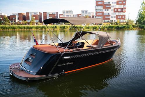 Maxima 620 retro (Electric) 2023 Occasion, Watersport en Boten, Sloepen, 6 meter of meer, Buitenboordmotor, Elektrisch, Polyester