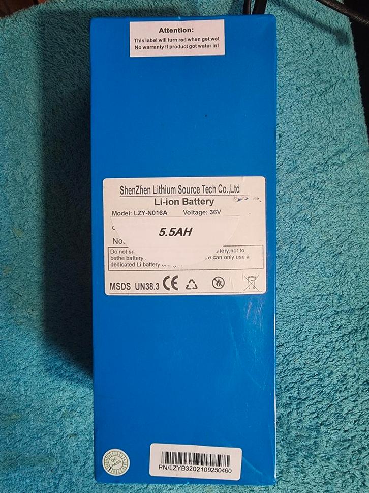 B3 MOOVWAY WINDGOO DYU Mini Fiets Accu 5.5AH - Gereviseerd, Fietsen en Brommers, Fietsaccessoires | Fietscomputers, Ophalen of Verzenden