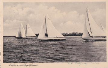 zeilen op kagerplassen  1931 tekst /zegel beschikbaar voor biedingen