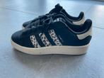 Adidas Campus Zwart Panterprint Maat 38, Ophalen of Verzenden, Zo goed als nieuw, Zwart, Sneakers of Gympen