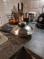 AMC pan te koop en stoommandjes, Ophalen, Zo goed als nieuw, Rvs, Keramische plaat