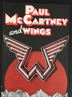 Paul McCartney and Wings - promotie brochure, Ophalen of Verzenden, Zo goed als nieuw, Boek, Tijdschrift of Artikel