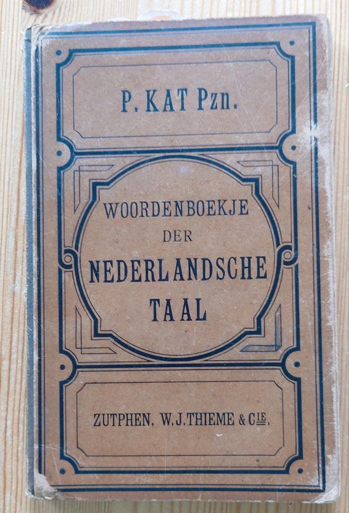 Woordenboekje der Nederlandsche taal, Antiek en Kunst, Antiek | Boeken en Bijbels, Ophalen of Verzenden