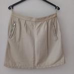 Prada. Rok van nappaleer. Maat 36, Prada, Beige, Ophalen of Verzenden, Zo goed als nieuw