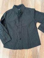 Blouse maat 92 zwart met stip, Ophalen of Verzenden, Zo goed als nieuw, Zwart, Broek of Spijkerbroek