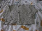 Mooi lichtgrijs/antraciet vestje Zara maat 98 zgan, Kinderen en Baby's, Kinderkleding | Maat 98, Meisje, Trui of Vest, Ophalen of Verzenden