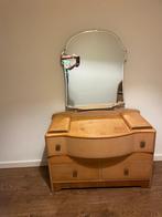 Art Deco kaptafel jaren '30-'40, Ophalen, Gebruikt, Hout, Minder dan 100 cm