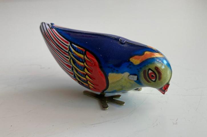 Vintage blikken speelgoed | vogel, Antiek en Kunst, Antiek | Speelgoed, Ophalen