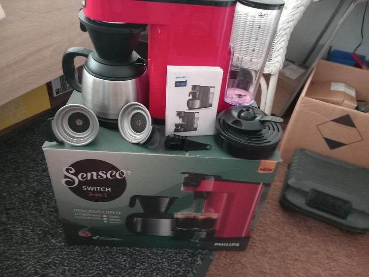 te koop senseo, Witgoed en Apparatuur, Koffiezetapparaten, Zo goed als nieuw, Koffiepads en cups, Koffiemachine, 2 tot 4 kopjes